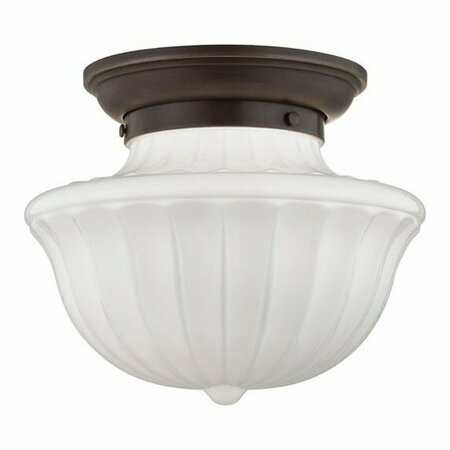 HUDSON VALLEY Dutchess 1 Light Medium Flush Mount 5012F-OB